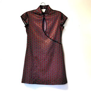 Cheongsam Asian inspired Sheath Dress